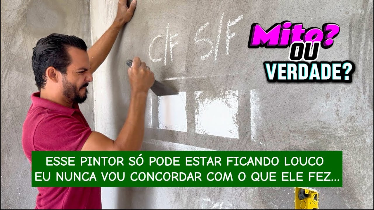 VOCÊ PASSA MASSA CORRIDA DIRETO NO REBOCO? ENTÃO VEJA ESSE VÍDEO…