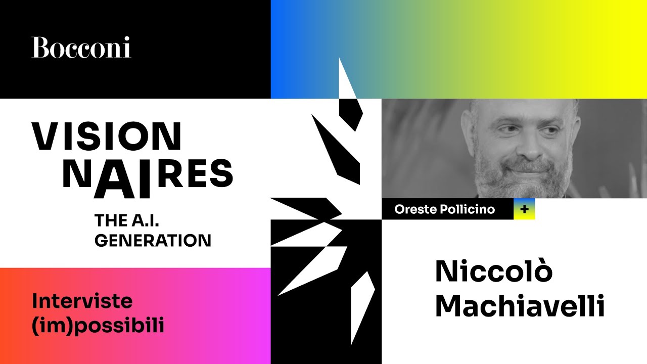 3. Interviste (im)possibili | Oreste Pollicino incontra Niccolò Machiavelli