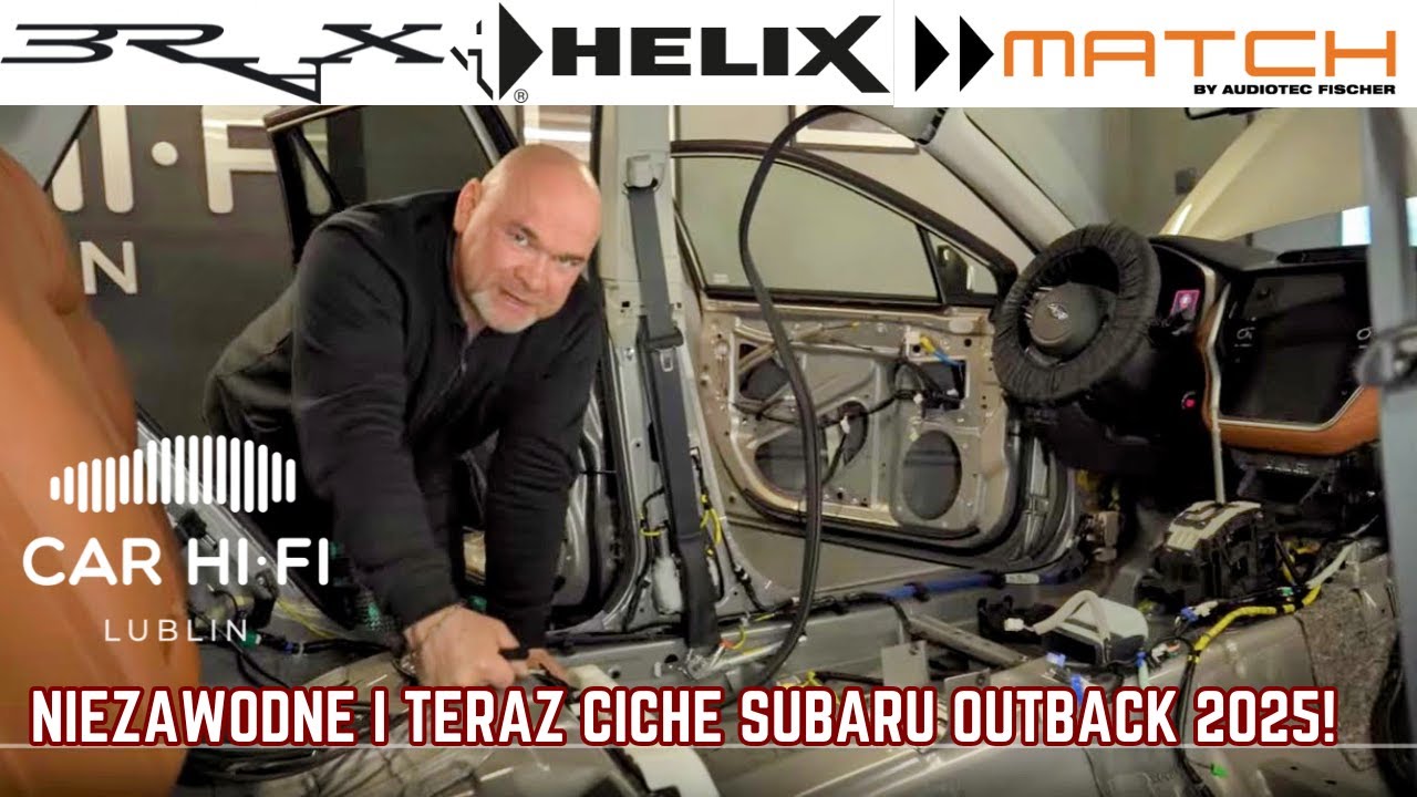 Zobacz, Jak Tworzymy Ciche i Muzyczne Wnętrze Subaru Outback 2025!