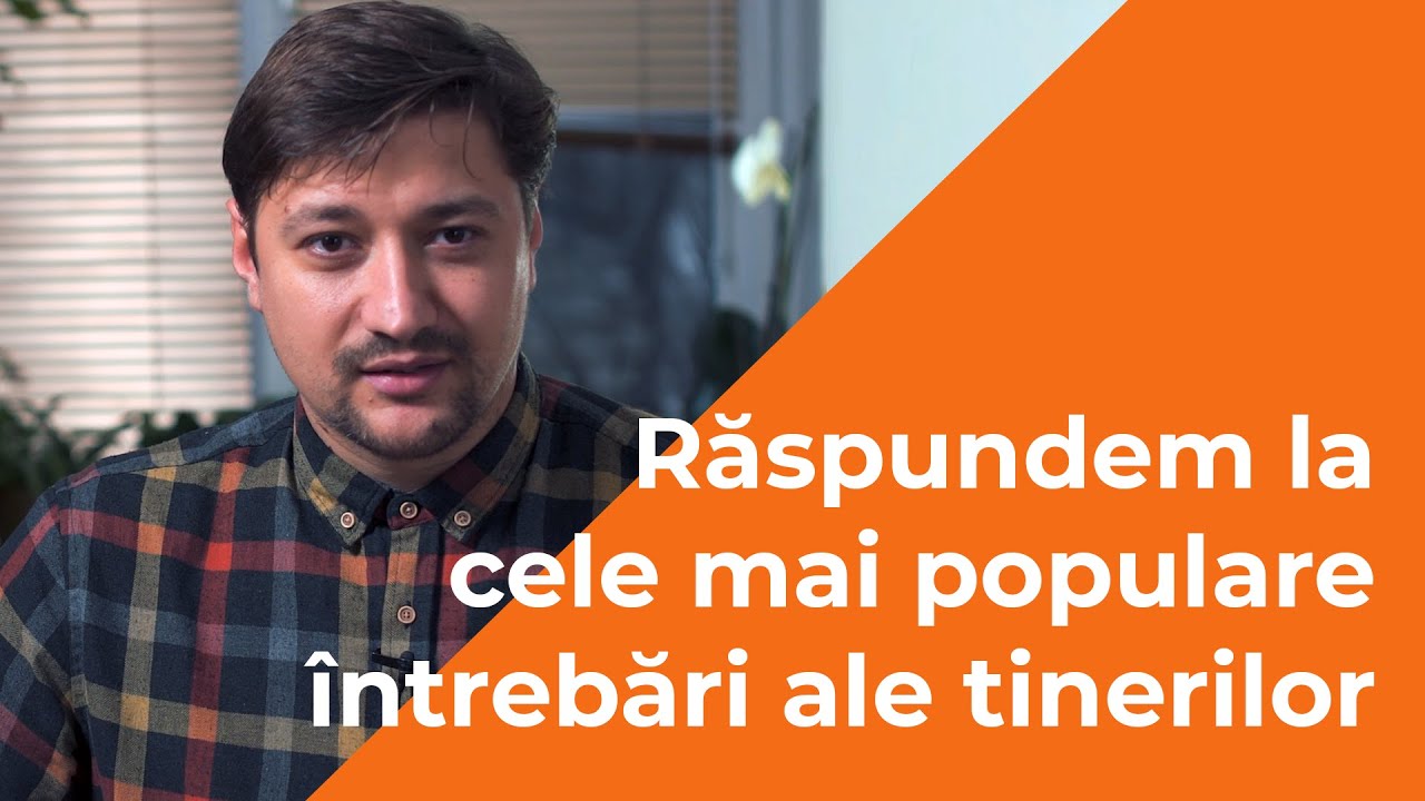 Psihologul Sergiu Toma răspunde la 6 cele mai populare întrebări ale tinerilor