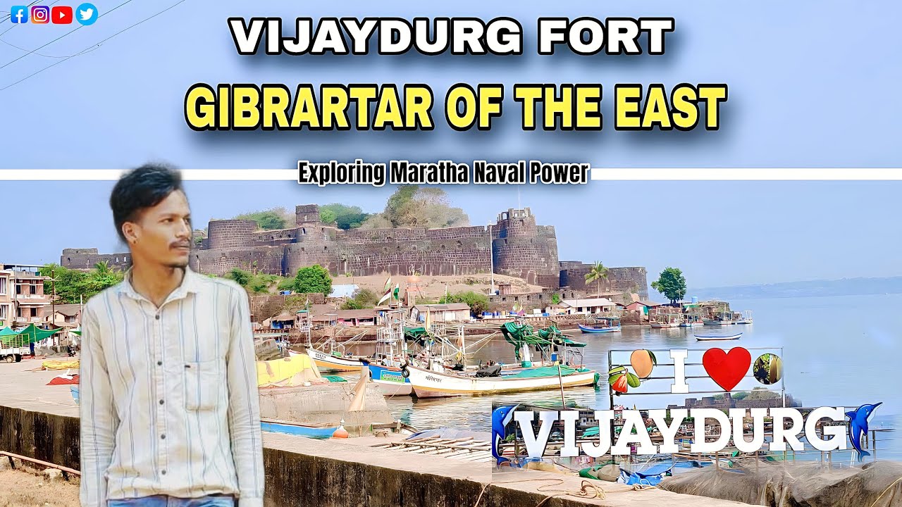 समुद्र के बीच बना अजेय किला😳Exploring VijaydurgFort -Maratha Naval Power #vijaydurg #shivajimaharaj 