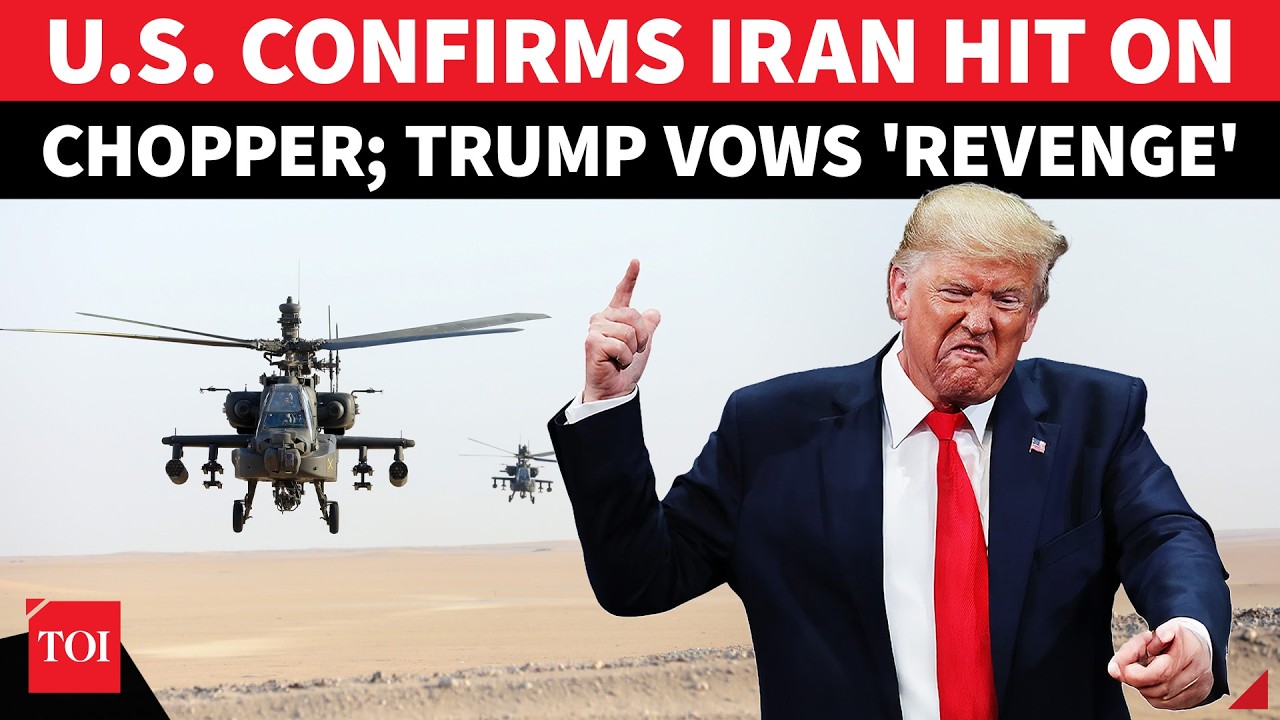 BREAKING: Iran Shoots Down US Apache Helicopter; Trump's Shocking Declaration; 'Will Strike...'