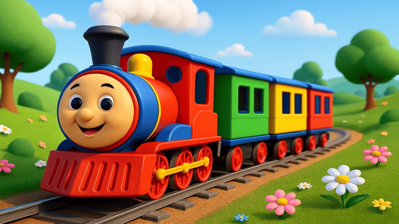 Choo Choo Train Song | Bedtime Story & Rhymes for Children