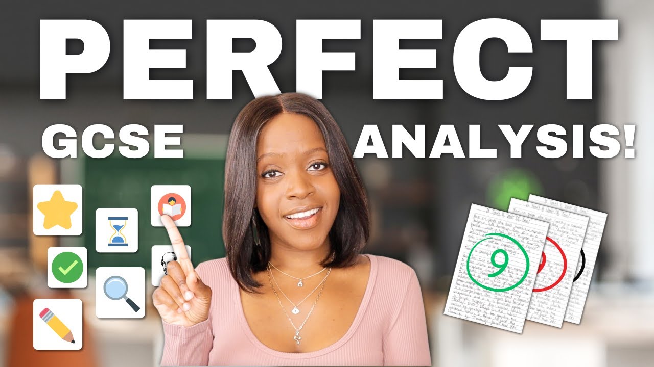 How to *analyse* ANY EXTRACT & get top marks + Free Writing Frame! (2026 GCSE Exams)