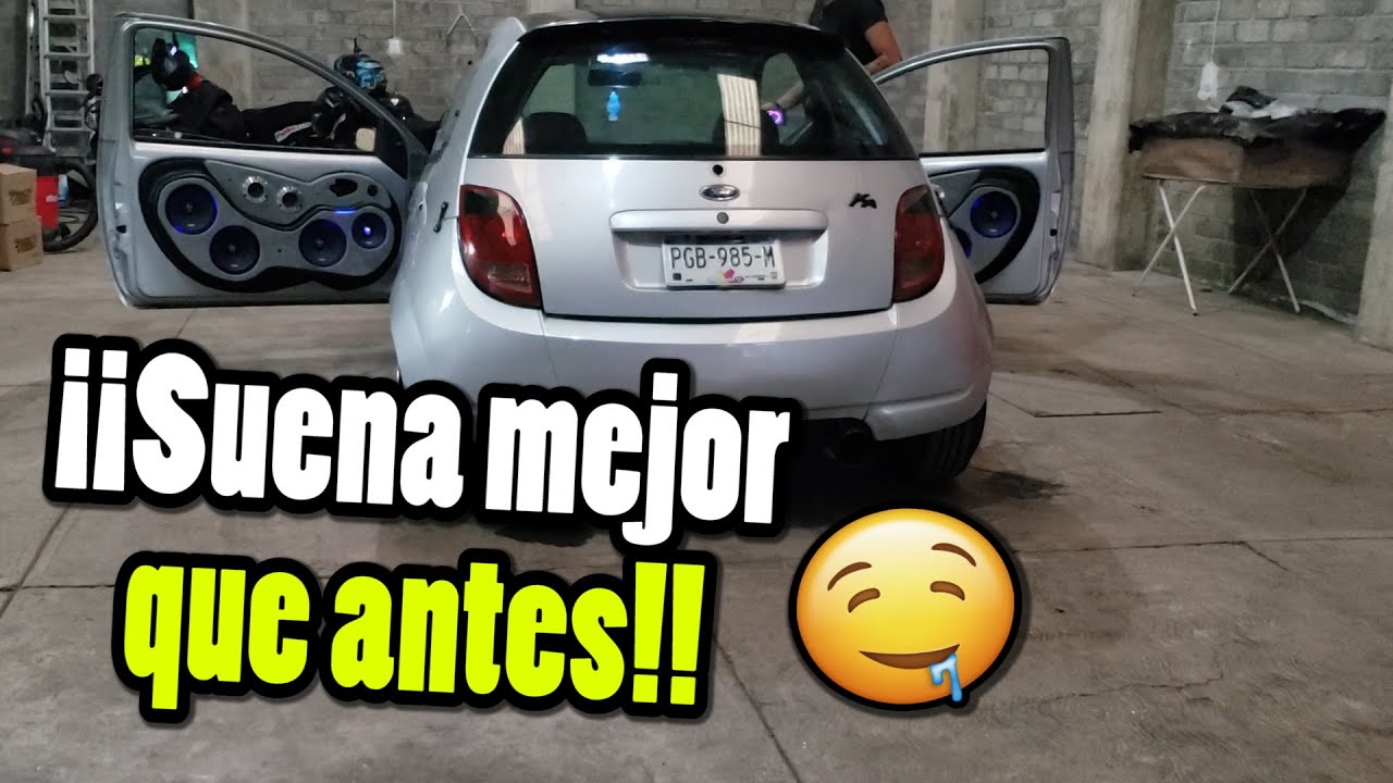 MI NUEVO SONIDO - ¡QUEDÓ INCREÍBLE! -Hugo Avila #caraudio #fordka