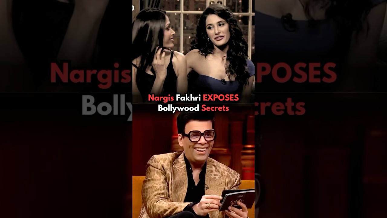 Nargis Fakhri Share Her Hidden Secrets🤣Karan Johar #karanjohar #koffeewithkaran #bollywood