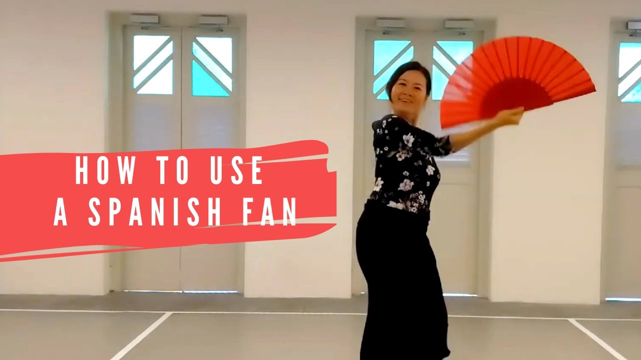 How to use a Spanish Fan ~ when you dance flamenco or clásico español