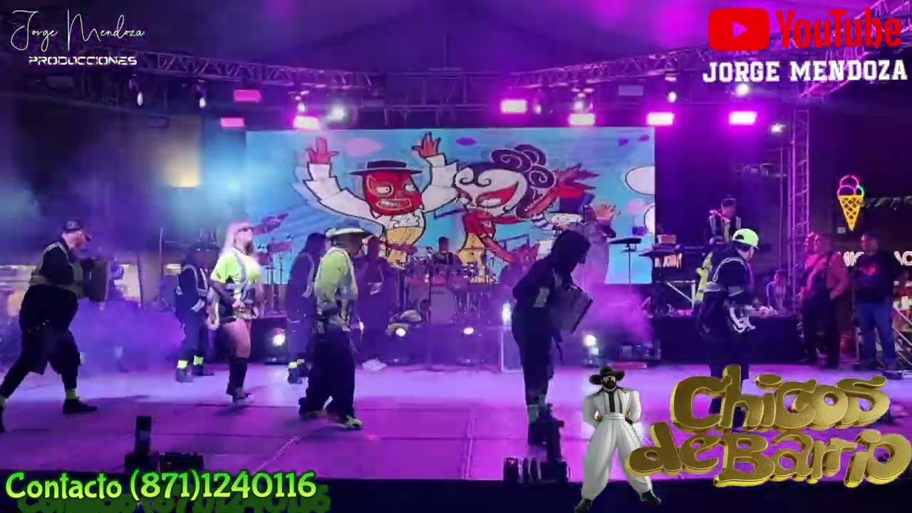 Los Chicos de Barrio  en el festival como la laguna ninguna  en Lerdo Dgo.dic 2024