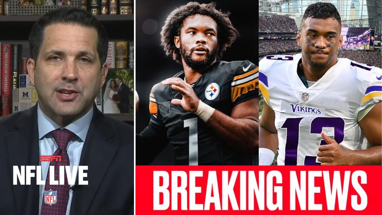 NFL LIVE | Adam Schefter has latest NFL trade: Kyler Murray to Steelers? Tua Tagovailoa to Vikings?