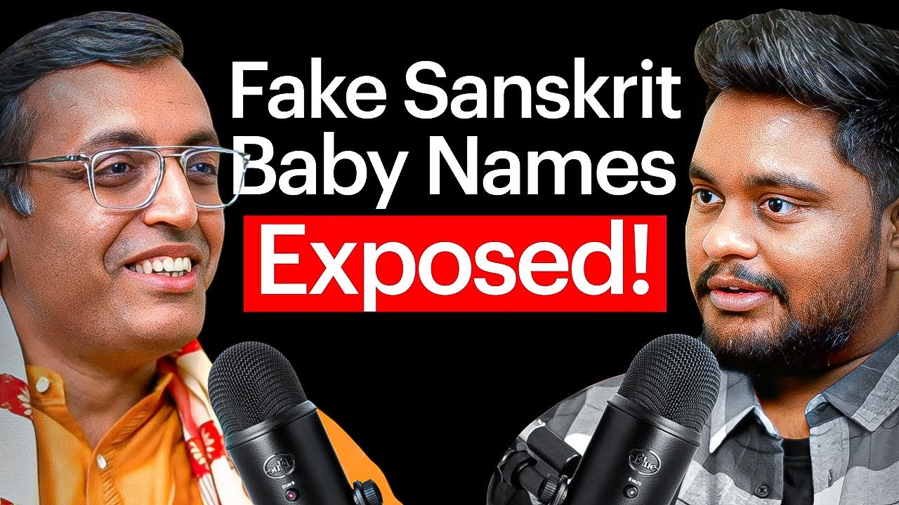 Sanskrit Names EXPOSED by Nityanand Misra | TJR 01