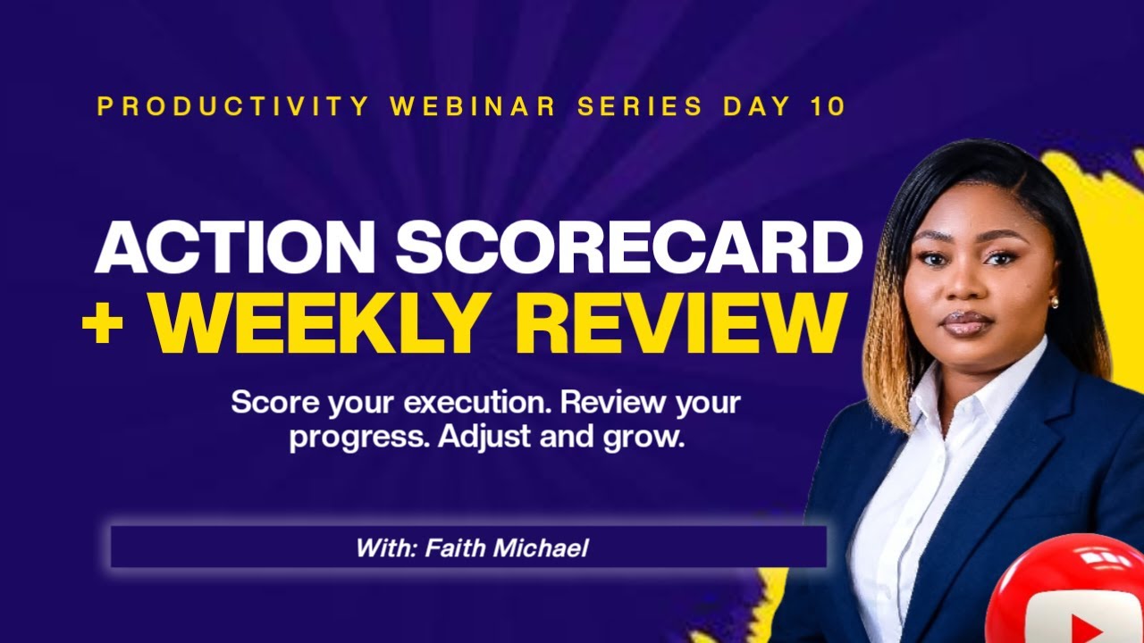 PRODUCTIVITY WEBINAR SERIES DAY 10