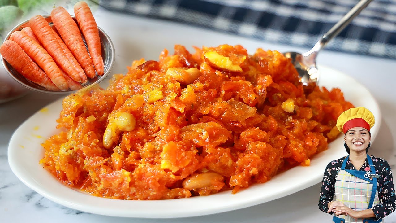 കാരറ്റ് ഹൽവ ഇങ്ങനെ തയ്യാറാക്കൂ, എന്താ രുചി 😋👌Milk Carrot Halwa | Gajar Halwa | Dessert |Sweet Recipe