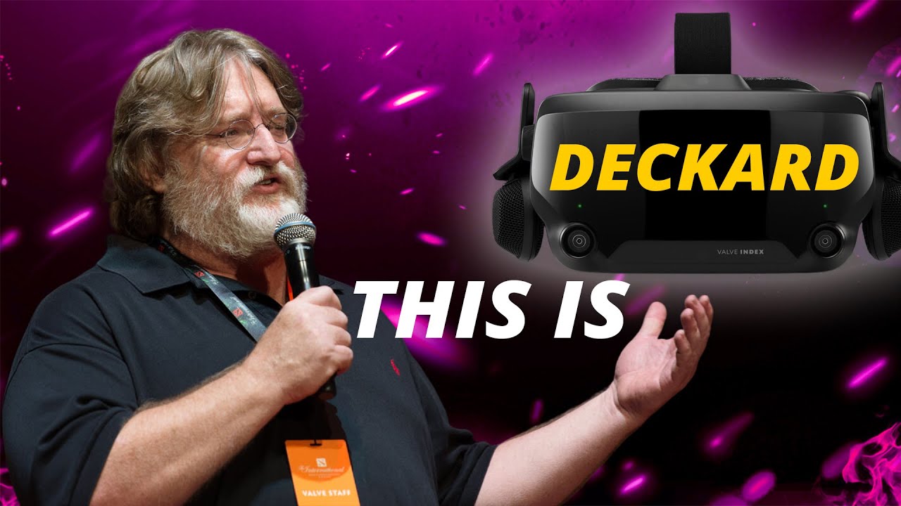This is the Valve Deckard - Gabe Newell VR News Valve Index 2