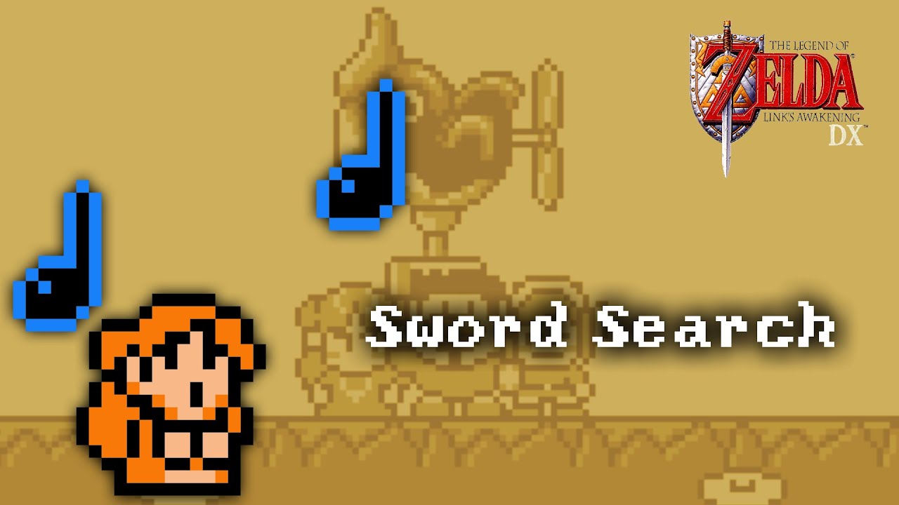 Link's Awakening - Sword Search (orchestrated)