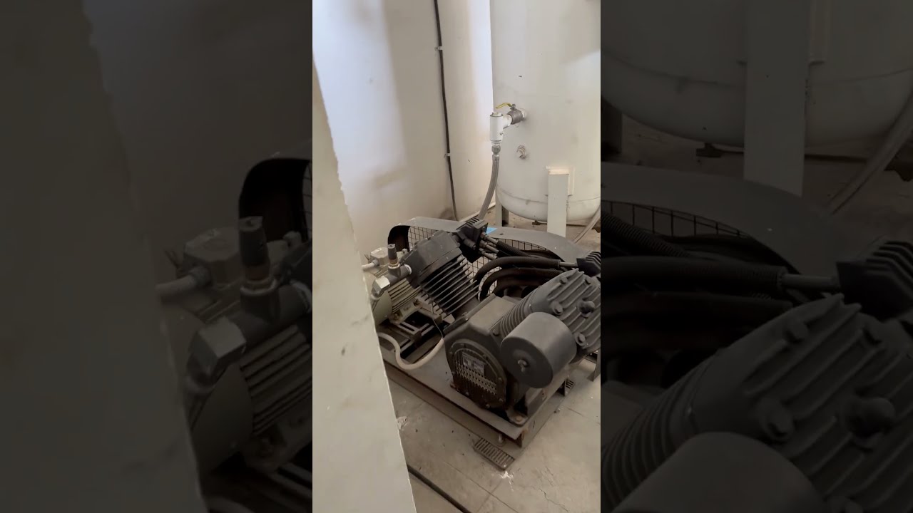 Hospital-Grade Air & Vacuum Systems | 7.5+7.5 HP Oil-Free Compressor & Vacuum System 