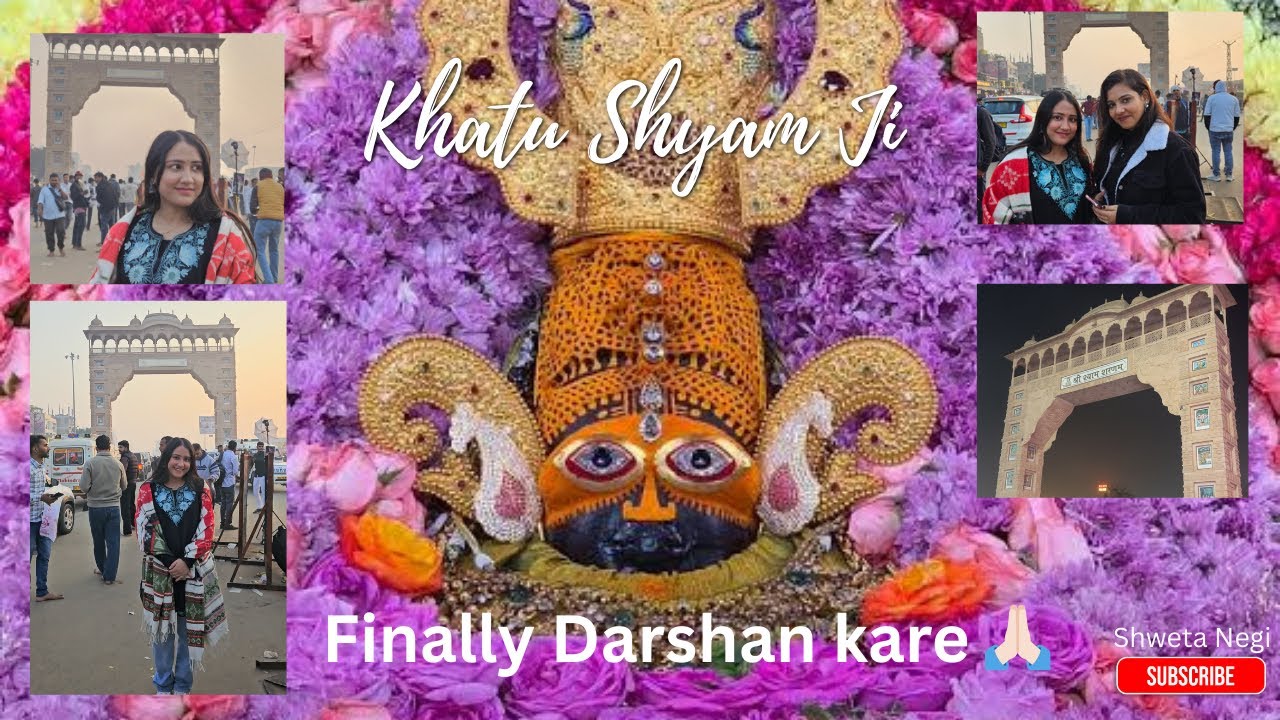 Khatu Shyam Ji Ke Darshan Vlog 🛕✨ Blessed & Grateful 💫 Delhi to Khatu Shyam Ji #khatushyamji #vlog 