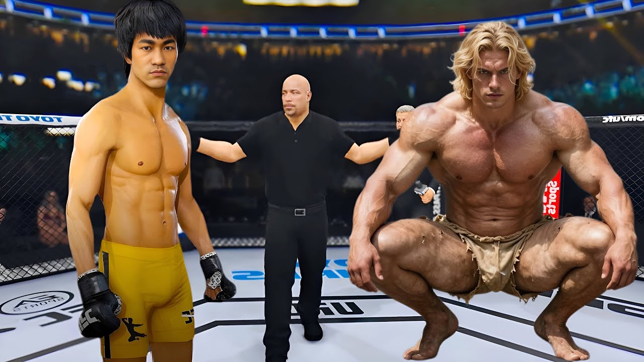 PS5 | Bruce Lee vs. Street Hooligan [EA Sport UFC 4]🥊