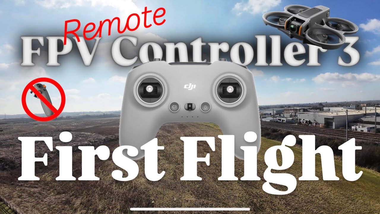 DJI Avata 2 - пульт дистанционного управления FPV 3. Первый полет