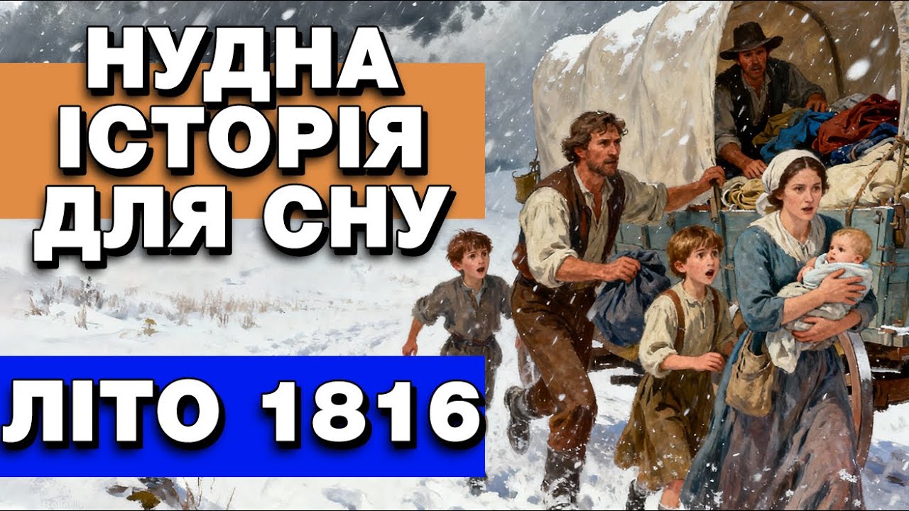 Історія для сну | Рік без літа 1816: Як люди виживали під час найхолоднішого року в історії