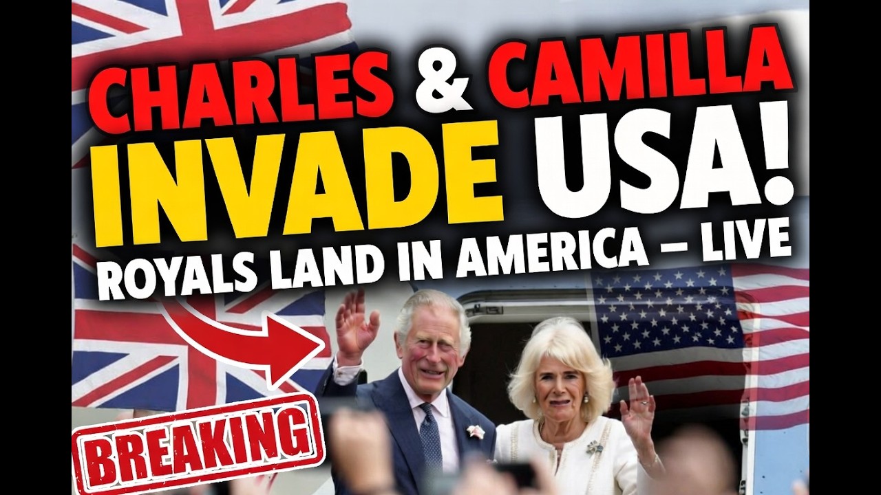 LIVE: King Charles and Queen Camilla Touch Down in the US for Historic Royal Visit
