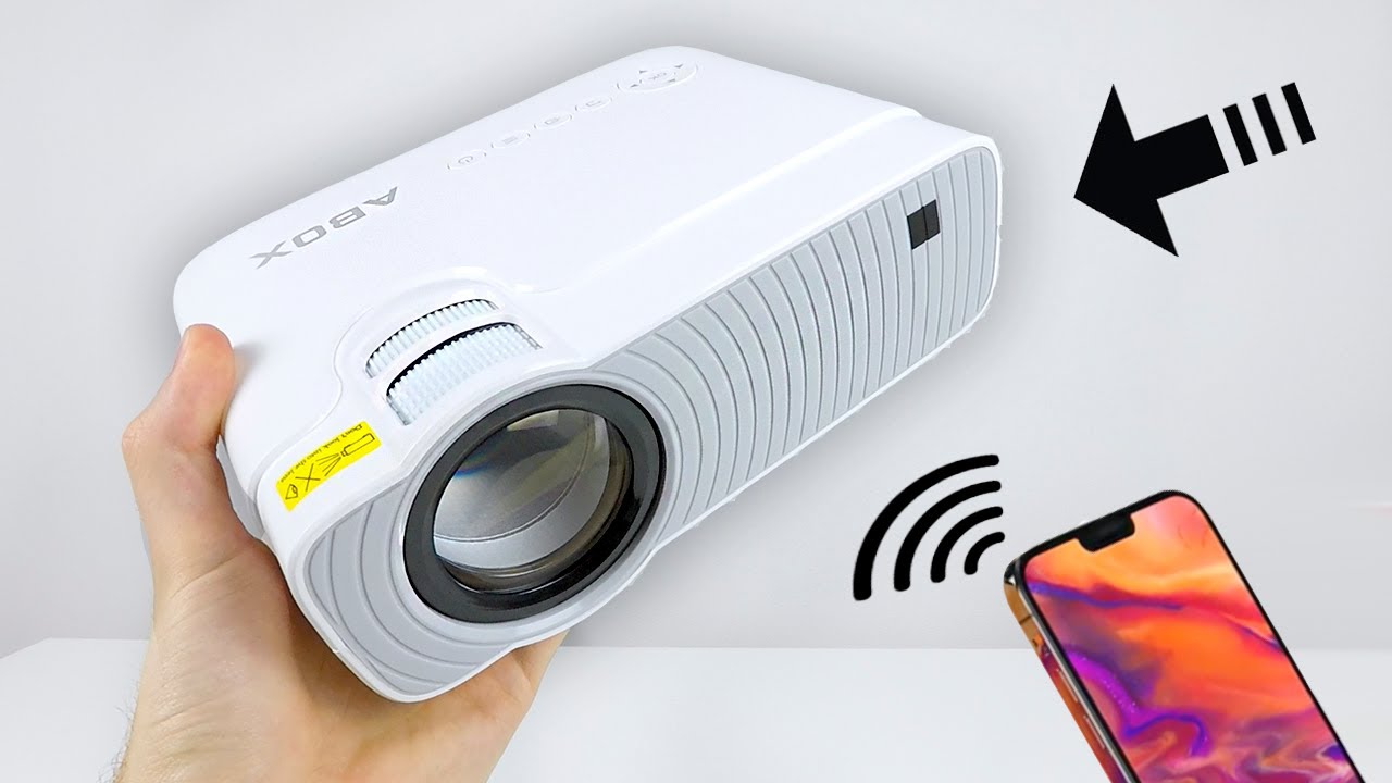 ESTE PROYECTOR FUNCIONA SIN CABLES - ABOX GC357 📶