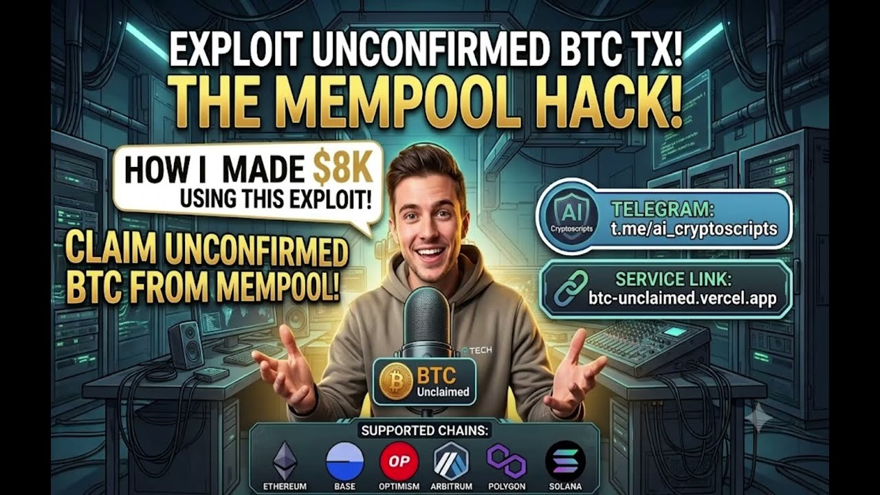 🔥 How I Made $8,000 BTC by Using this Hack Method - Bitcoin UNCONFIRMED Transactions Exploit! | 2026