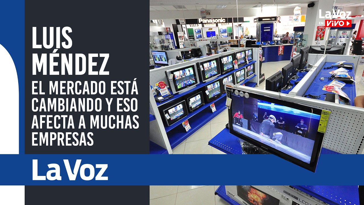 LUIS MÉNDEZ: A pesar de que BAJARON LOS PRECIOS de los ELECTRODOMÉSTICOS ha DISMINUIDO EL CONSUMO
