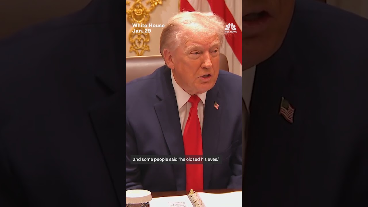 'It got pretty boring': Trump jokes about the length of his Cabinet meetings