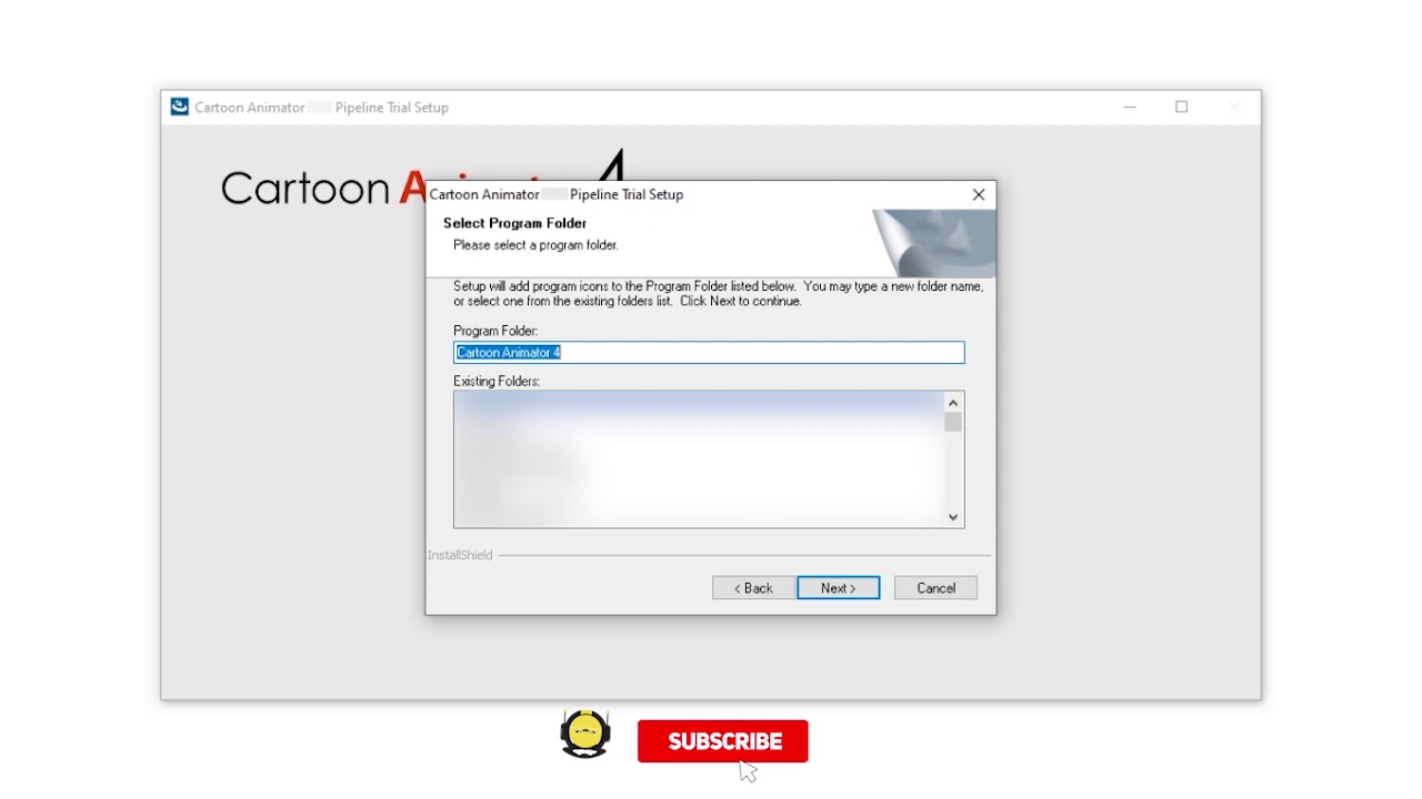 Tutorial Install Cartoon Animator 4