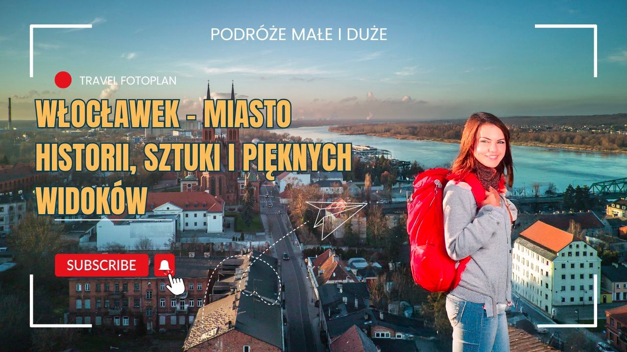 Włocławek z lotu ptaka: Przewodnik po mieście z drona.