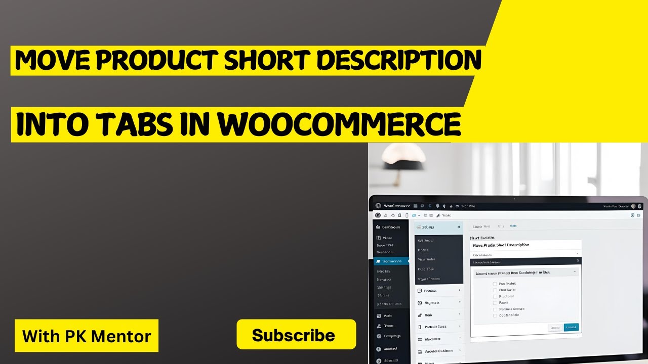 How to Move Product Short Description into Tabs in WooCommerce | WordPress Tutorial