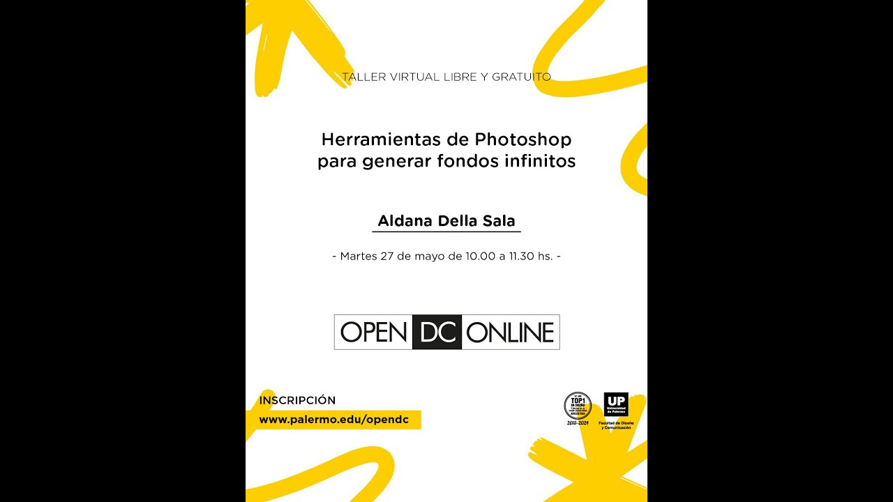 Herramientas de Photoshop para generar fondos infinitos | Open DC 2025