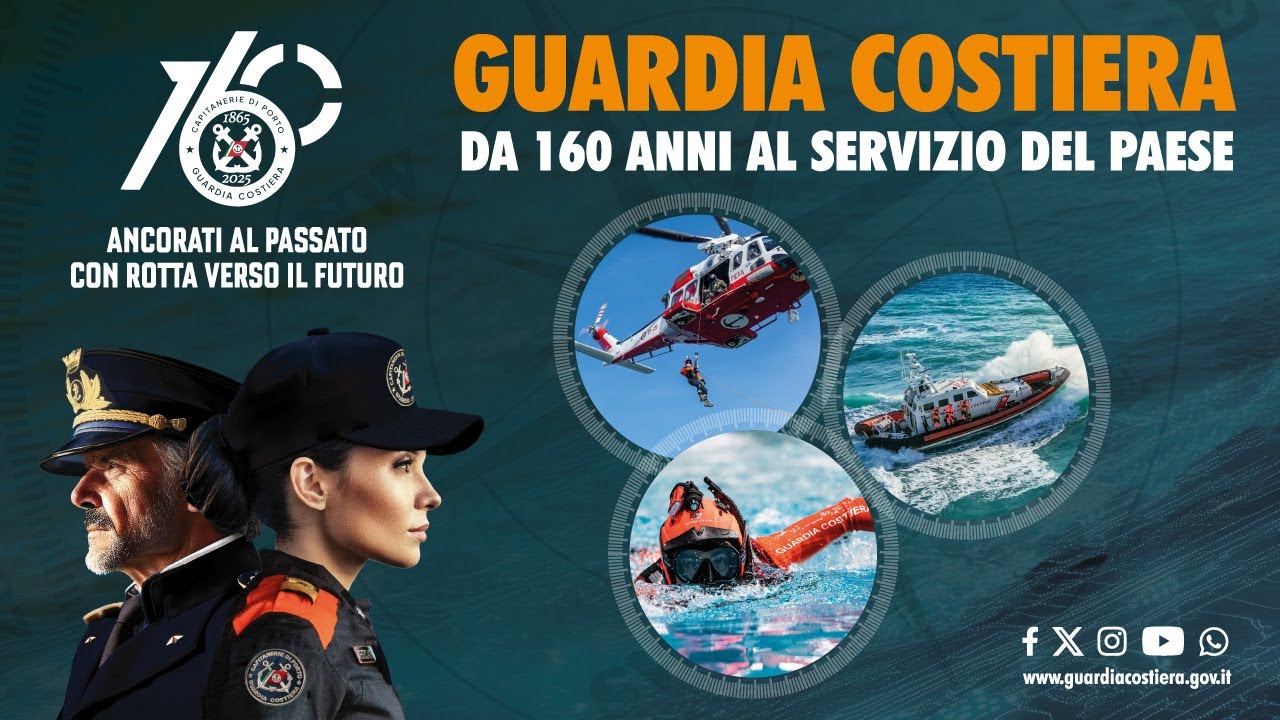 Cerimonia nazionale del 160° Anniversario delle Capitanerie di porto - Guardia Costiera