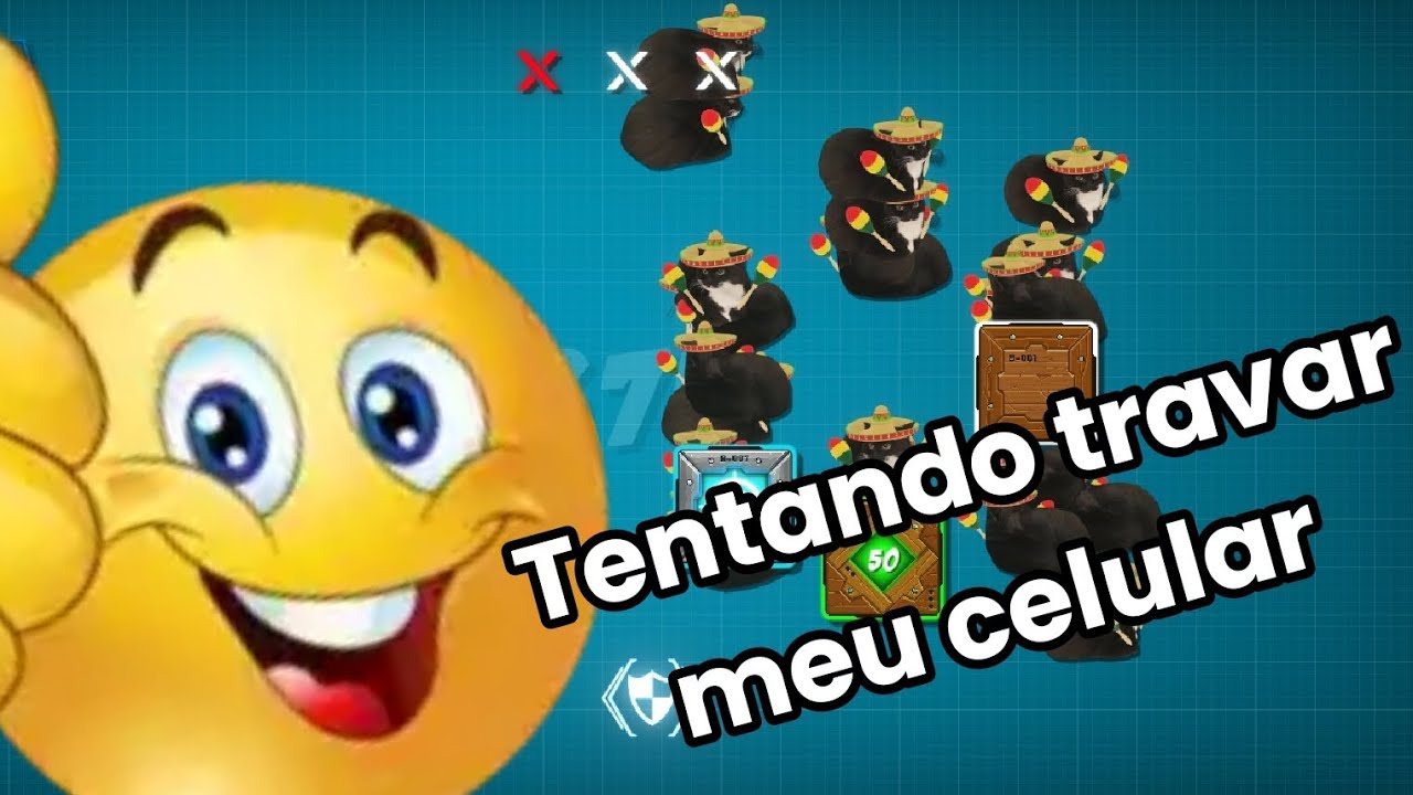 Tentando travar meu celular com maxwells No  jogo de destruir caixas ( Parte 1)