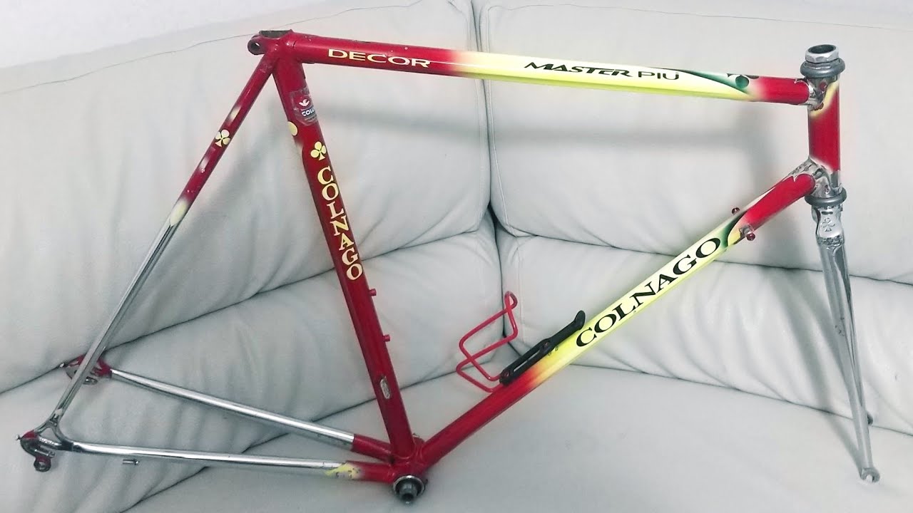 Colnago 原始油漆修复 ariostea 1992
