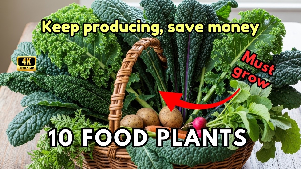 10 Food Plants That Keep Producing in Tough Conditions & Help Families Grow More & Shop Less