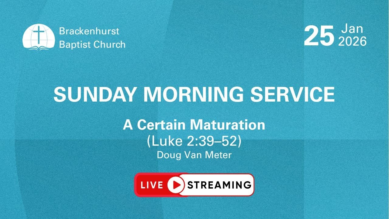 Sunday Morning, 25 January 2026