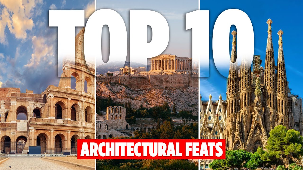 💎 The 10 Greatest Architectural Feats: Pyramids to Skyscrapers 🌍