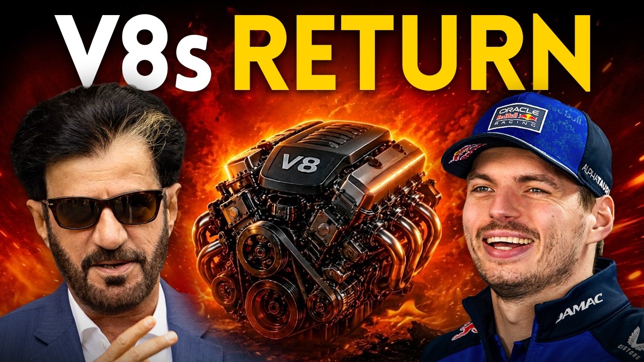 V8 ENGINES to RETURN TO F1 by 2031!