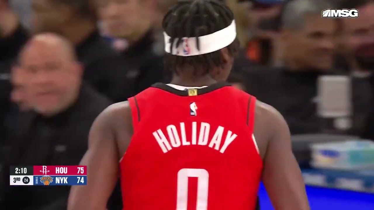 Aaron Holiday | Scoring Highlights | Houston Rockets 2024-25