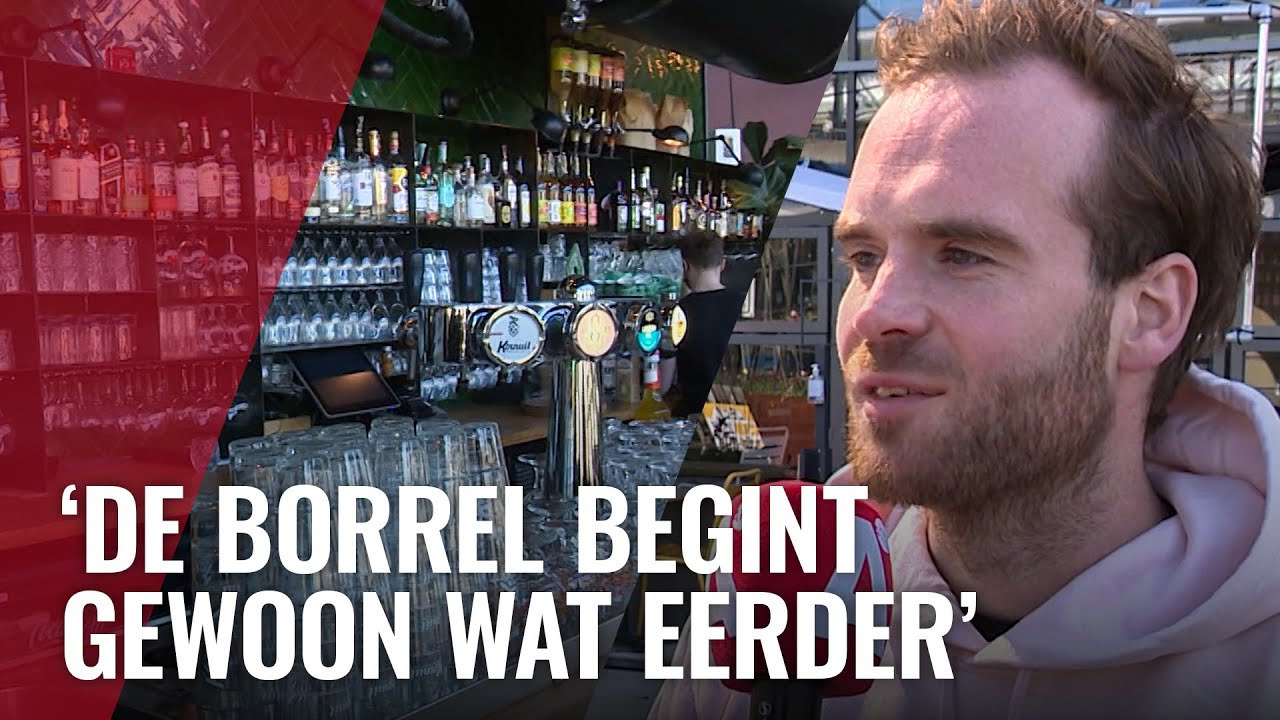 Café-eigenaren bereiden zich voor op volle terrassen