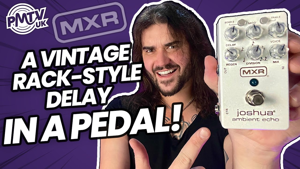 MXR Joshua Ambient Echo! — рэковый дилей старой школы в удобном для педалборда корпусе!