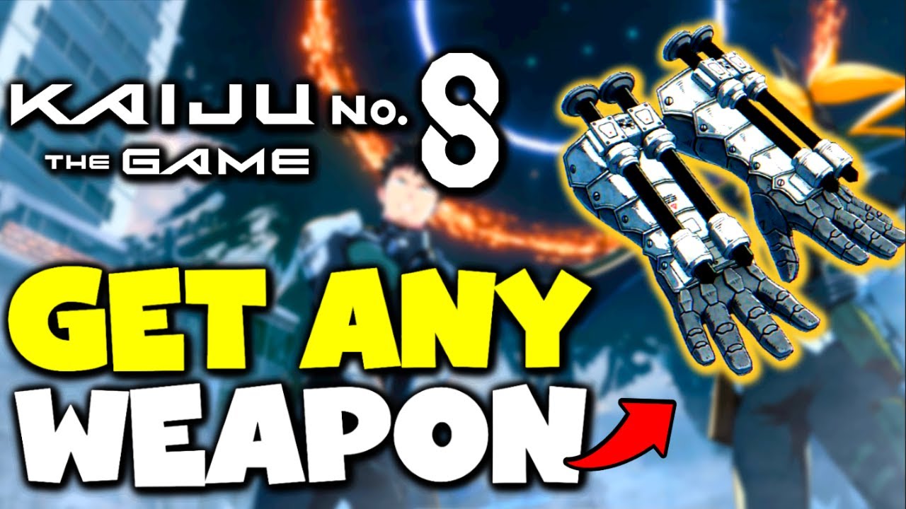 You Can Select The Weapon You Want - Kaiju No. 8: The Game