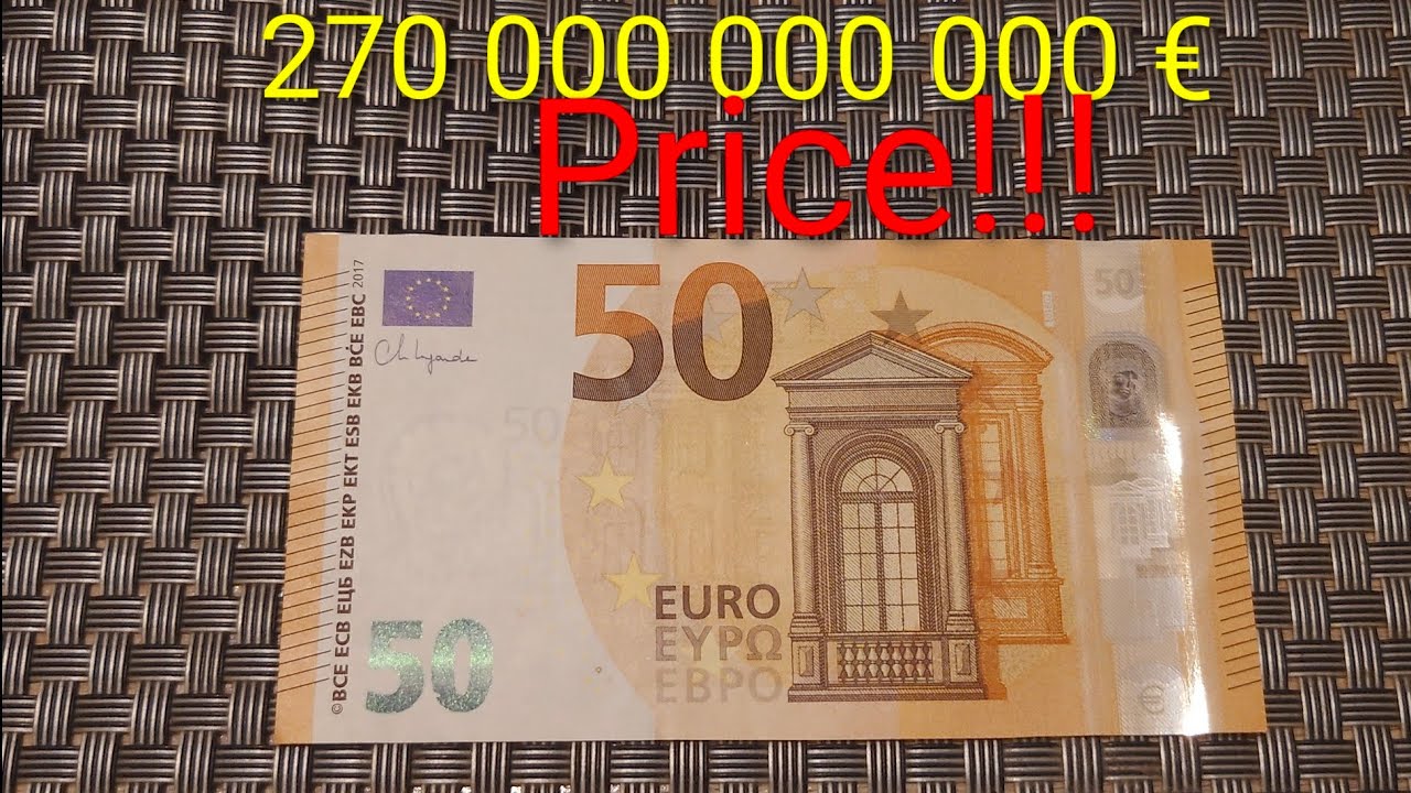 50 Euro - 5.4B pcs