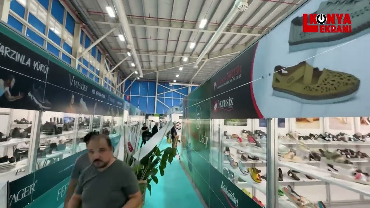 Master Shoes 2. Konya Ayakkabı ve Çanta Moda Fuarı başladı #KonyaAyakkabıFuarı