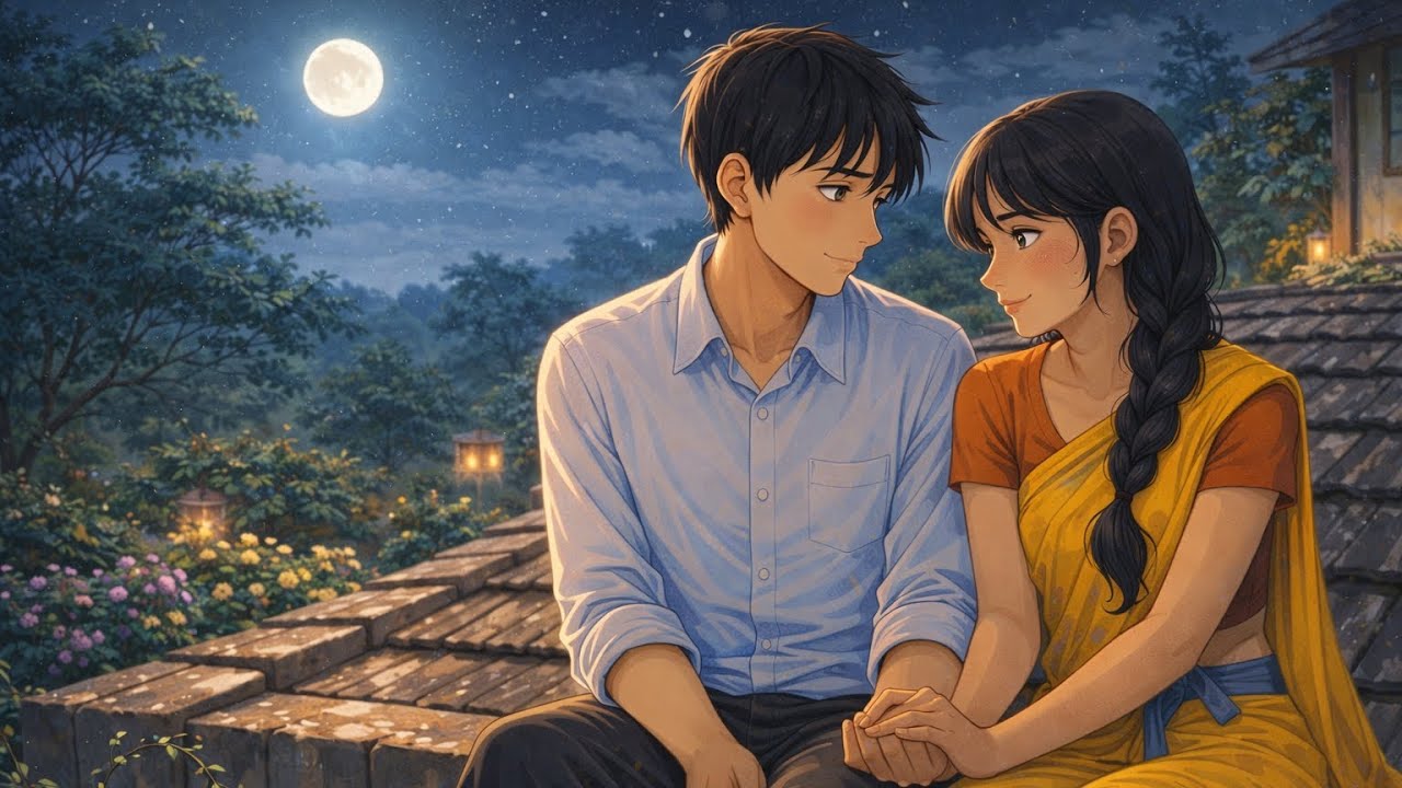 రంగుల మేడ మీద మొదలైన ప్రేమ | Ghibli Style Nostalgic Telugu Love Story | Emotional Short Film|Ghibli