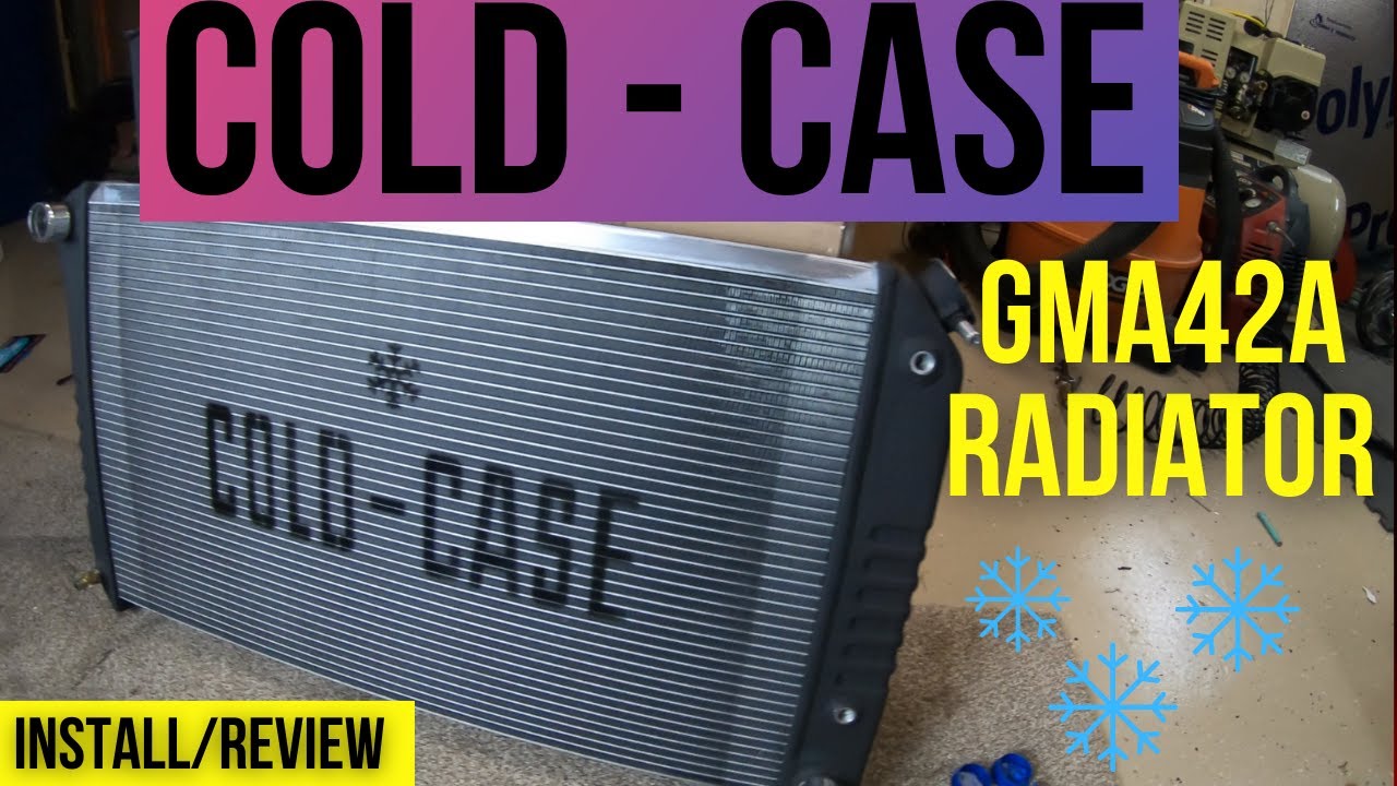 Cold Case GMA42A Radiator Installation and Review on a '72 Buick GS 455