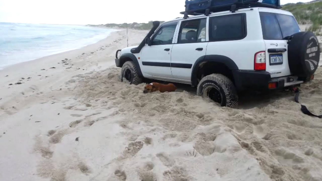 4WDing at Lancelin sand dunes GoPro Hero 3 Black