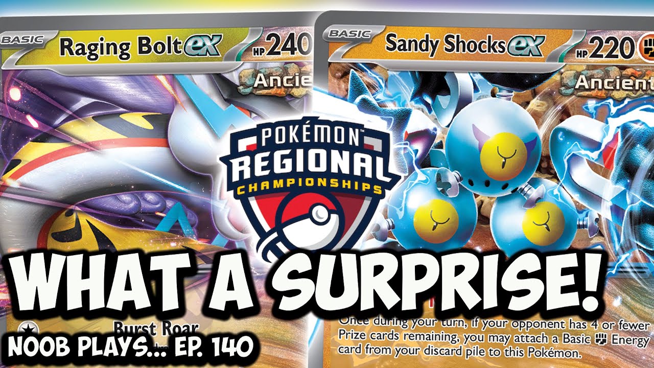 Noob Plays...  Raging Bolt ex - TORONTO REGIONAL 2ND PLACE! | Pokémon TCG Live