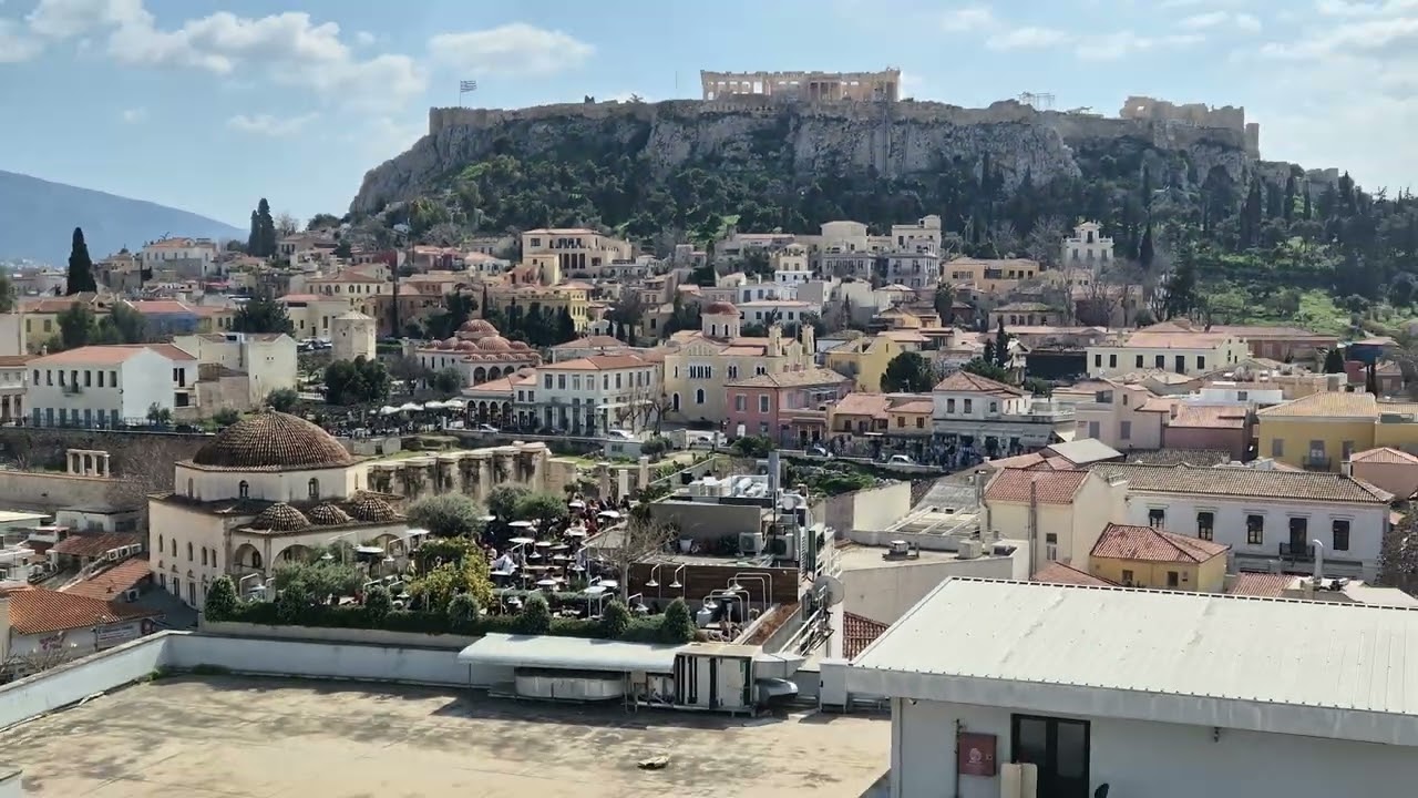 Πανόραμα κέντρου με θέα Ακρόπολη